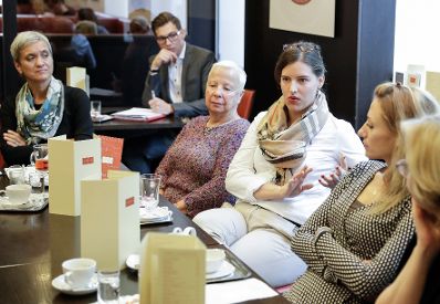 Am 9. Oktober 2018 nahm Bundesministerin Juliane Bogner-Strauß an einem Frühstück des Forums "Frau im Österreichischen Gewerbeverein" teil.