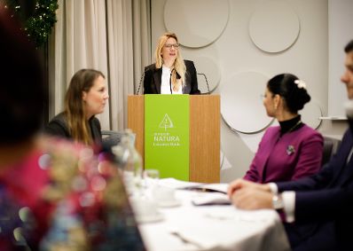 Am 27. November 2018 reiste Bundesministerin Juliane Bogner-Strauß (im Bild) anlässlich der Future of Europe Debatte nach Island.