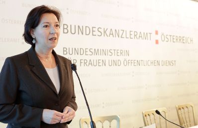 Am 18. Oktober 2010 lud Frauenministerin Gabriele Heinisch-Hosek zu der Internationalen Fachtagung "Sexismus in der Werbung" ins Bundeskanzleramt.