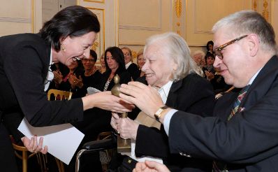 Am 27. Oktober 2010 lud Frauenministerin Gabriele Heinisch-Hosek zur Käthe-Leichter-Preisverleihung 2010 ins Bundeskanzleramt in Wien.