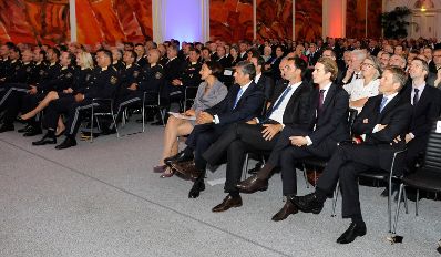 Am 31. August 2012 hielt Staatssekretär Josef Ostermayer anlässlich der Vorstellung der Spitzenkräfte der neuen Landespolizeidirektionen (LPD) einer Rede in der Wiener Hofburg.