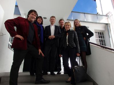 Am 17. Oktober 2014 besuchte Kunst- und Kulturminister Josef Ostermayer die Galerie Thoman im Zuge seiner Bundesländertour durch Tirol.