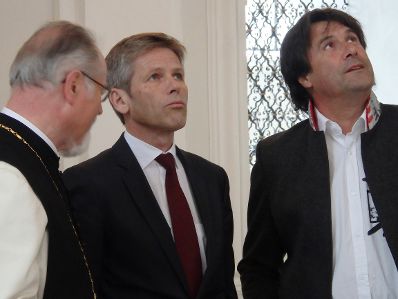 Am 17. Oktober 2014 besuchte Kunst- und Kulturminister Josef Ostermayer das Stift Stams im Zuge seiner Bundesländertour durch Tirol.