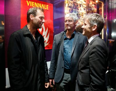 Am 23. Oktober 2014 besuchte Kunst- und Kulturminister Josef Ostermayer die Eröffnung der Viennale im Gartenbaukino.