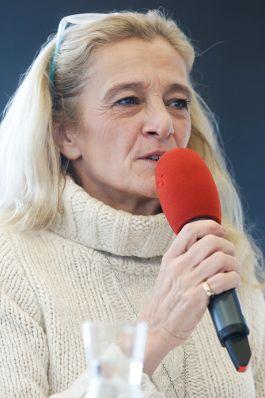 Am 18. Dezember 2014 sprach Kunst- und Kulturminister Josef Ostermayer bei der Nominierungspressekonferenz des Österreichischen Filmpreises. Im Bild Fernsehdirektorin des ORF, Kathrin Zechner.