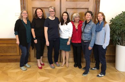 Am 21. Oktober 2019 nahm Bundesministerin Ines Stilling (im Bild) an der Jahresversammlung des Netzwerkes der österreichischen Frauen- und Mädchenberatungsstellen teil.