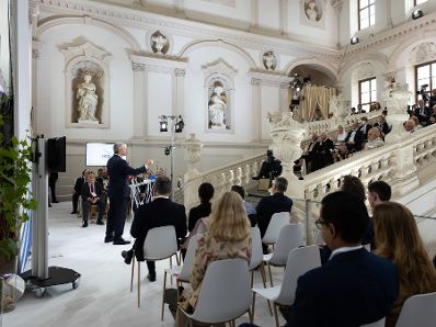 Am 25. Juni 2022 nahm Bundeskanzler Karl Nehammer (l.) am Europa-Forum Wachau teil.