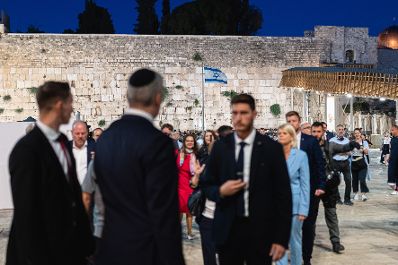 Am 11. Juli 2022 besuchte Bundeskanzler Karl Nehammer (im Bild) die Altstadt von Jerusalem.