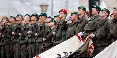 Am 26. Oktober 2022 hielt Bundeskanzler Karl Nehammer im Rahmen der Angelobung der Rekrutinnen und Rekruten des österreichischen Bundesheeres auf dem Wiener Heldenplatz eine Rede zum Österreichischen Nationalfeiertag.