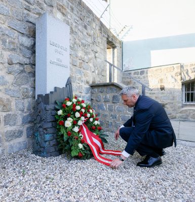 Am 4. Mai 2023 nahm Bundeskanzler Karl Nehammer am Festakt zum Gedenken an die Befreiung des KZ-Gusen und KZ-Mauthausen teil.