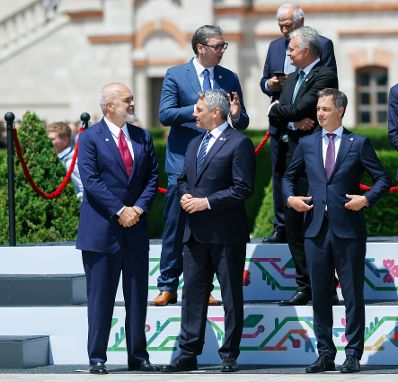 Am 1. Juni 2023 nahm Bundeskanzler Karl Nehammer (im Bild) am Gipfel der Europäischen Politischen Gemeinschaft in der Republik Moldau teil.