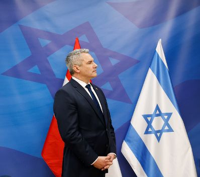 Am 25. Oktober 2023 reiste Bundeskanzler Karl Nehammer zu einem Arbeitsbesuch nach Israel.