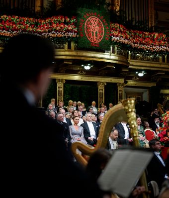 Am 18. Jänner 2024 besuchte Bundeskanzler Karl Nehammer den Ball der Wiener Philharmoniker.