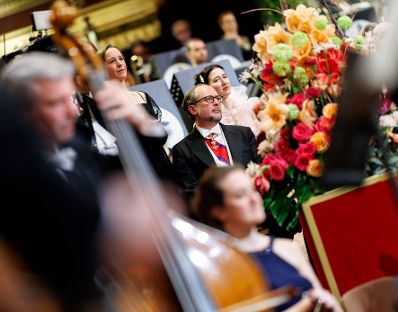 Am 18. Jänner 2024 besuchte Bundeskanzler Karl Nehammer den Ball der Wiener Philharmoniker. Im Bild Bundesminister Alexander Schallenberg.
