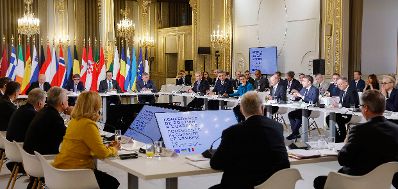 Am 26. Februar 2024 nahm Bundeskanzler Karl Nehammer am Ukraine Gipfel in Paris teil.