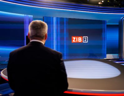 Am 28. Februar 2024 war Bundeskanzler Karl Nehammer zu Gast in der ZIB 2.