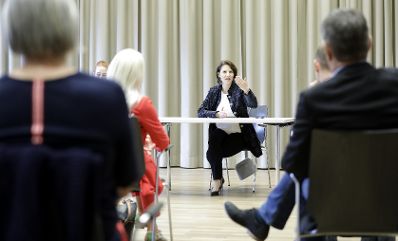 Am 1. September 2020 lud Bundesministerin Karoline Edtstadler im Rahmen ihres Bundesländertags in Tirol zum Dialog über die Zukunft der EU ein.