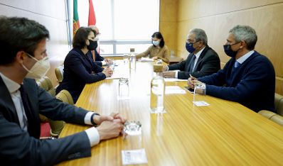 Am 23. April 2021 traf Bundesministerin Karoline Edtstadler im Rahmen ihres Lissabonbesuchs den Minister für Raumordnung Nelson de Souza.