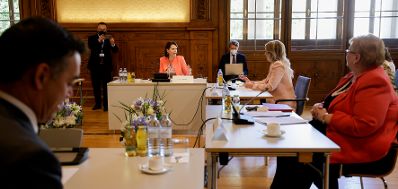 Am 18. Juni 2021 lud Bundesministerin Karoline Edtstadler zum Westbalkangipfel ins Palais Niederösterreich.