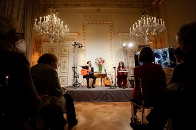 Am 6. Oktober 2022 lud Bundesministerin Karoline Edtstadler zum Klangwelten Konzert in das Bundeskanzleramt ein.