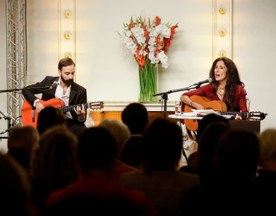 Am 6. Oktober 2022 lud Bundesministerin Karoline Edtstadler zum Klangwelten Konzert in das Bundeskanzleramt ein.