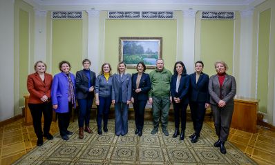 Am 23. November 2022 reiste Bundesministerin Karoline Edtstadler zu einem mehrtägigen Arbeitsbesuch nach Kiew.