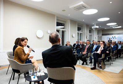 Am 27. Februar 2023 nahm Bundesministerin Karoline Edtstadler an einer Veranstaltung des Management Clubs teil.