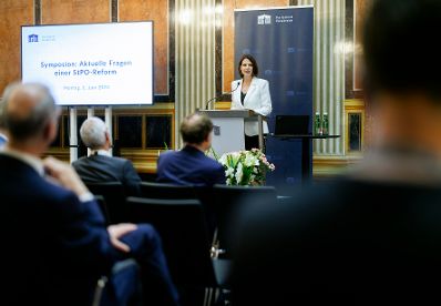 Am 5. Juni 2023 nahm Bundesministerin Karoline Edtstadler an dem Symposium Aktuelle Fragen einer StPO-Reform im Parlament teil.