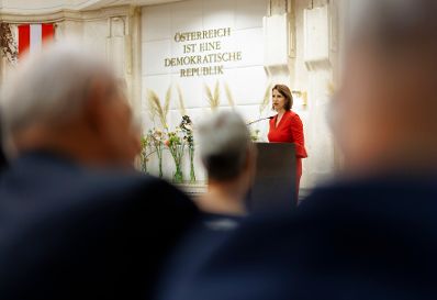 Am 2. Oktober 2023 nahm Bundesministerin Karoline Edtstadler am Verfassungstag im Verfassungsgerichtshof teil.