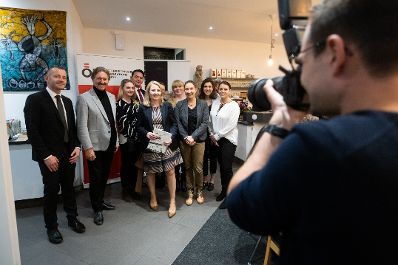 Am 12. November 2021 nahm Bundesministerin Susanne Raab im Zuge der "Österreich-Tour" an der Gesprächsreihe "Integration vor Ort" teil.