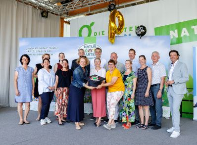 Am 25. August 2023 besuchte Bundesministerin Susanne Raab im Rahmen ihres Bundesländertags in Niederösterreich die Kinderuni Tulln in der Garten Tulln.