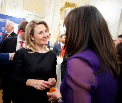 Am 30. Jänner 2024 nahm Bundesministerin Susanne Raab (l.) an der Festveranstaltung 100 Jahre Freundschaftsvertrag "Österreich/Türkei" teil.