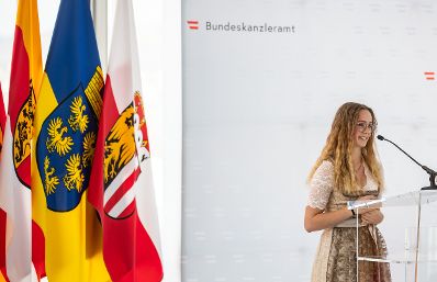 Am 15. Juni 2022 überreichte Staatssekretärin Claudia Plakolm die Urkunden beim Bundesredewettbewerb.