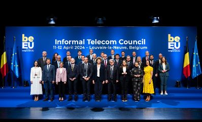 Am 11. April 2024 nahm Staatssekretärin Claudia Plakolm an der Informelle Tagung der Ministerinnen und Minister für Telekommunikation in Louvain-la-Neuve teil.