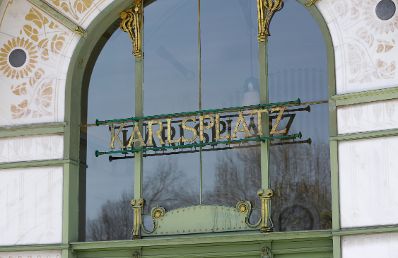 Im Bild der Otto Wagner Pavillon Karlsplatz in Wien. Schlagworte: Otto Wagner, Pavillon, Karlsplatz, Architektur