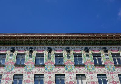 Die Wienzeilenhäuser von Otto Wagner. Schlagworte: Otto Wagner, Wienzeilenhaus, Wienzeilenhäuser, Architektur